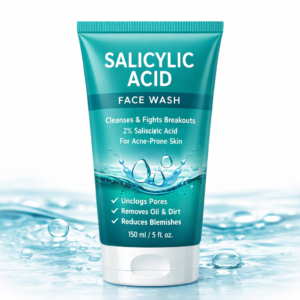 Salicylic acid face wash